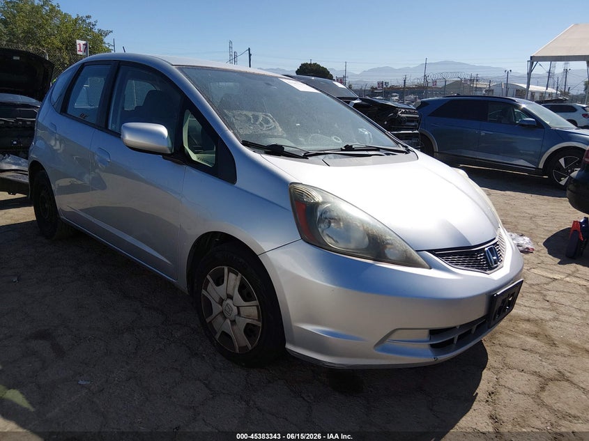 2012 Honda Fit VIN JHMGE8H33CC039342 IAAI salvage auction — LEFT SIDE, Salvage Title, sold $1,000 on 2026-07-29 (photo 1)