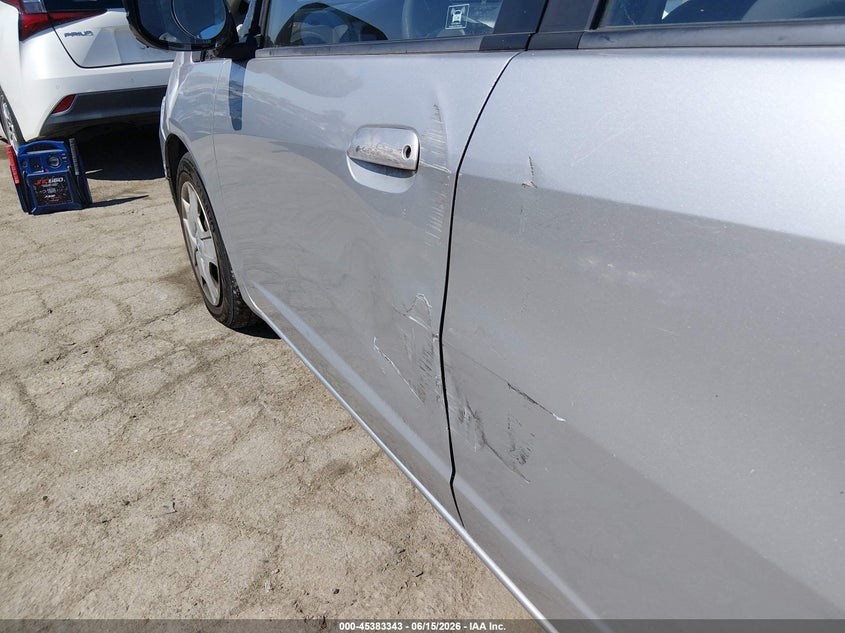 2012 Honda Fit VIN JHMGE8H33CC039342 IAAI salvage auction — LEFT SIDE, Salvage Title, sold $1,000 on 2026-07-29 (photo 6)