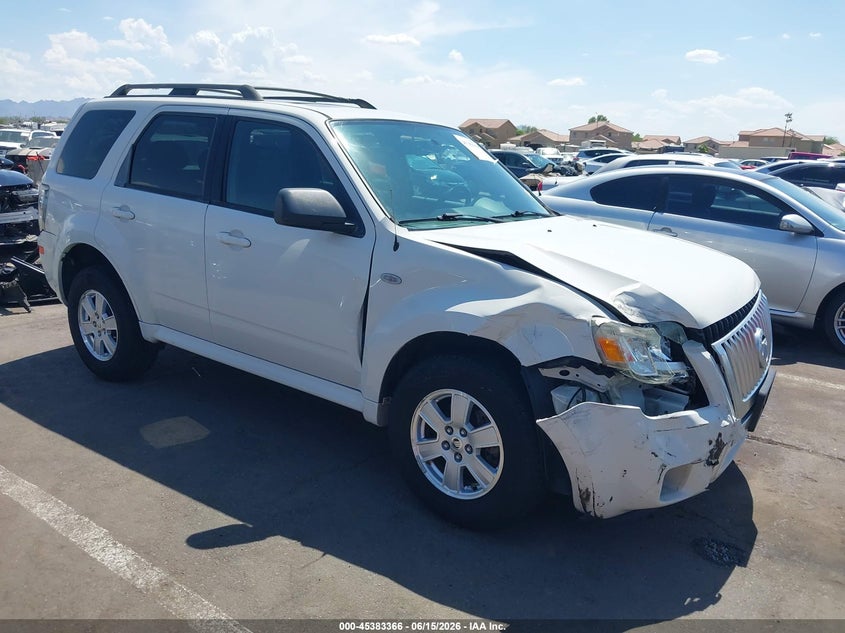 2009 Mercury Mariner VIN 4M2CU81G39KJ07566 IAAI salvage auction — RIGHT FRONT, Salvage (Arizona), sold $700 on 2026-08-02 (photo 1)