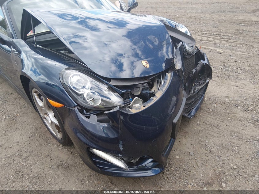 2013 Porsche Boxster VIN WP0CA2A83DS113980 IAAI salvage auction — FRONT END, Salvage (Rhode Island), sold $1,650 on 2026-07-28 (photo 6)