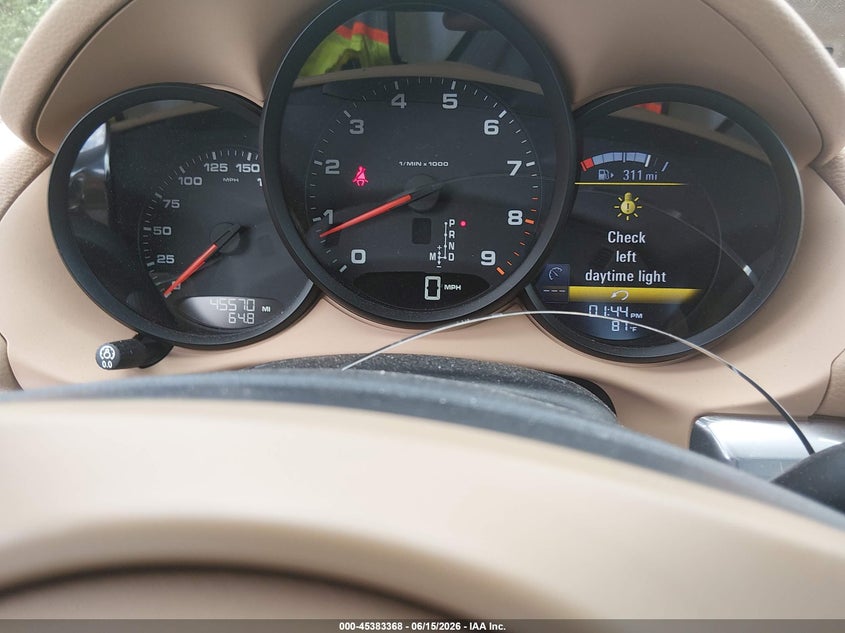 2013 Porsche Boxster VIN WP0CA2A83DS113980 IAAI salvage auction — FRONT END, Salvage (Rhode Island), sold $1,650 on 2026-07-28 (photo 7)