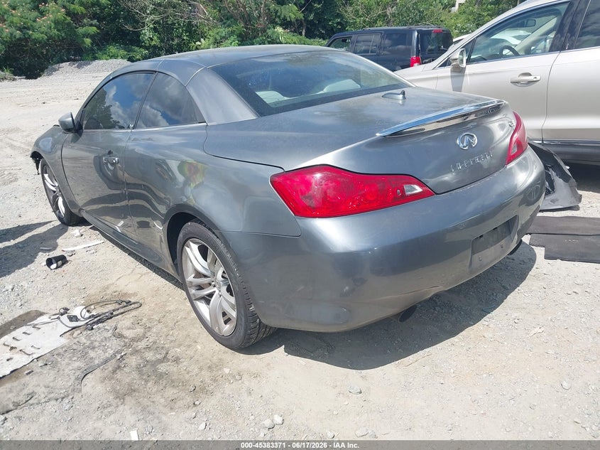 2010 Infiniti G VIN JN1CV6FE5AM350774 IAAI salvage auction — ALL OVER, Salvage (Georgia), sold $500 on 2026-07-23 (photo 3)