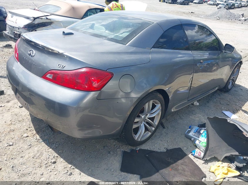 2010 Infiniti G VIN JN1CV6FE5AM350774 IAAI salvage auction — ALL OVER, Salvage (Georgia), sold $500 on 2026-07-23 (photo 4)