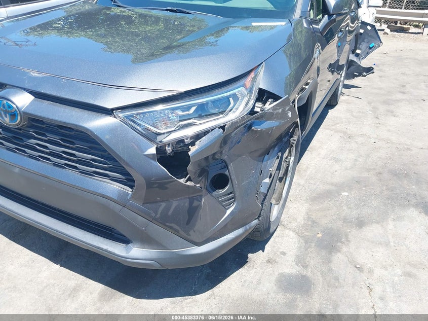 2021 Toyota Rav 4 VIN JTMRWRFV6MD134961 IAAI salvage auction — REAR END, Salvage Title, sold $6,800 on 2026-07-23 (photo 6)