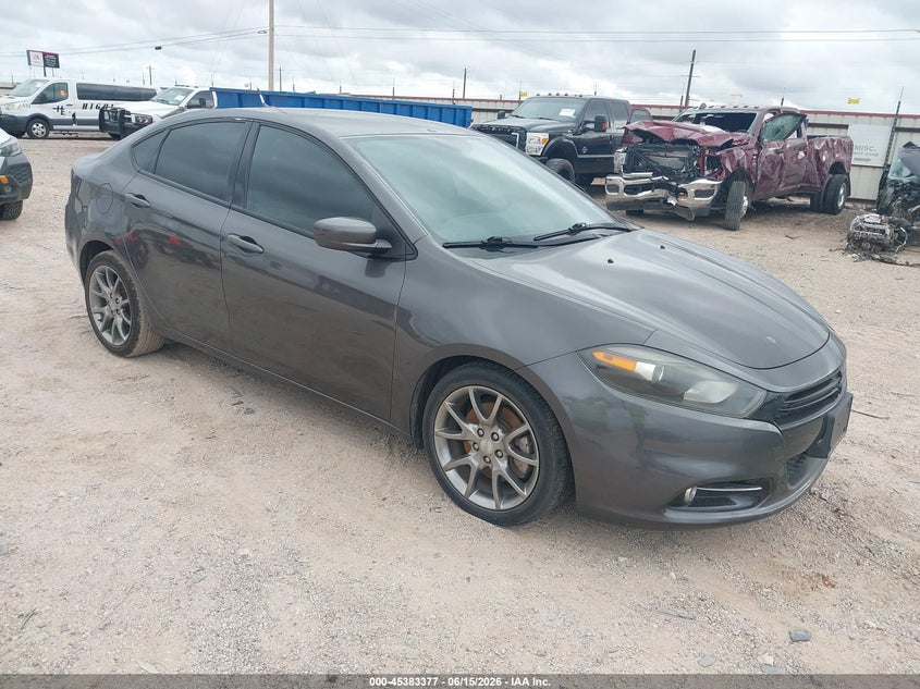 2014 Dodge Dart VIN 1C3CDFBB5ED824082 IAAI salvage auction — WATER/FLOOD, Salvage Title, sold $300 on 2026-07-30 (photo 1)