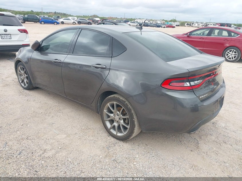 2014 Dodge Dart VIN 1C3CDFBB5ED824082 IAAI salvage auction — WATER/FLOOD, Salvage Title, sold $300 on 2026-07-30 (photo 3)