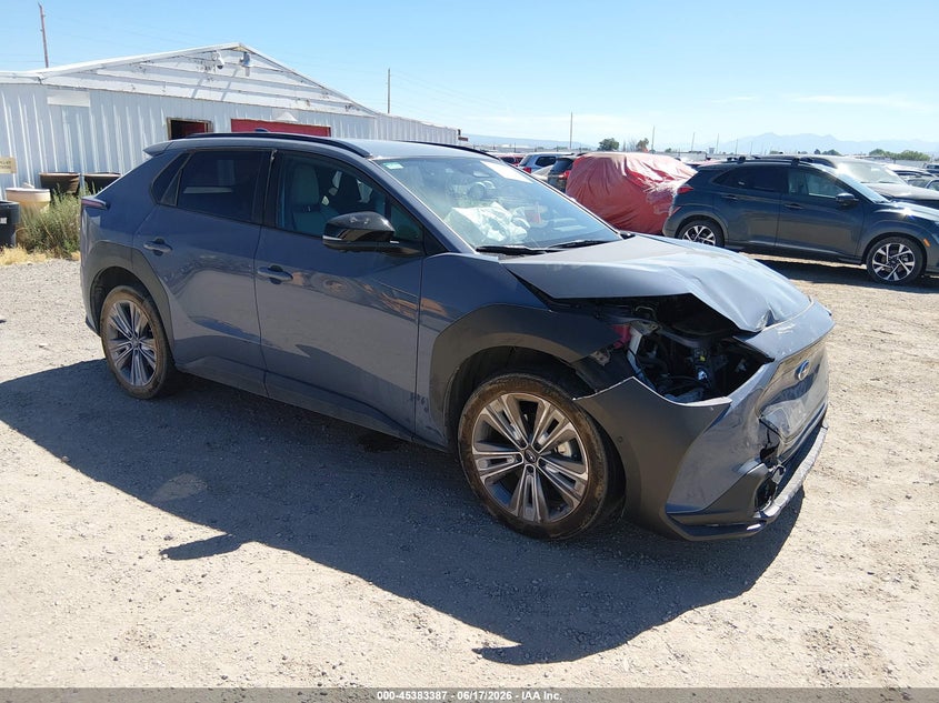 2024 Subaru Solterra VIN JTMABABA0RA071393 IAAI salvage auction — FRONT END, Salvage (Colorado), sold $8,700 on 2026-08-19 (photo 1)