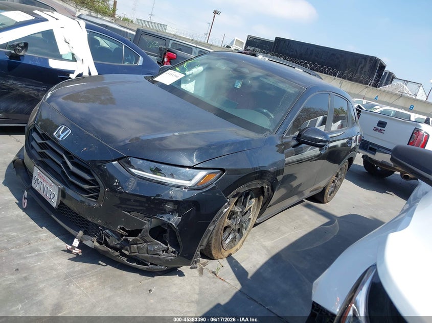 2025 Honda Hr-v VIN 3CZRZ1H59SM726131 IAAI salvage auction — LEFT FRONT, Salvage Title, sold $6,800 on 2026-07-29 (photo 2)