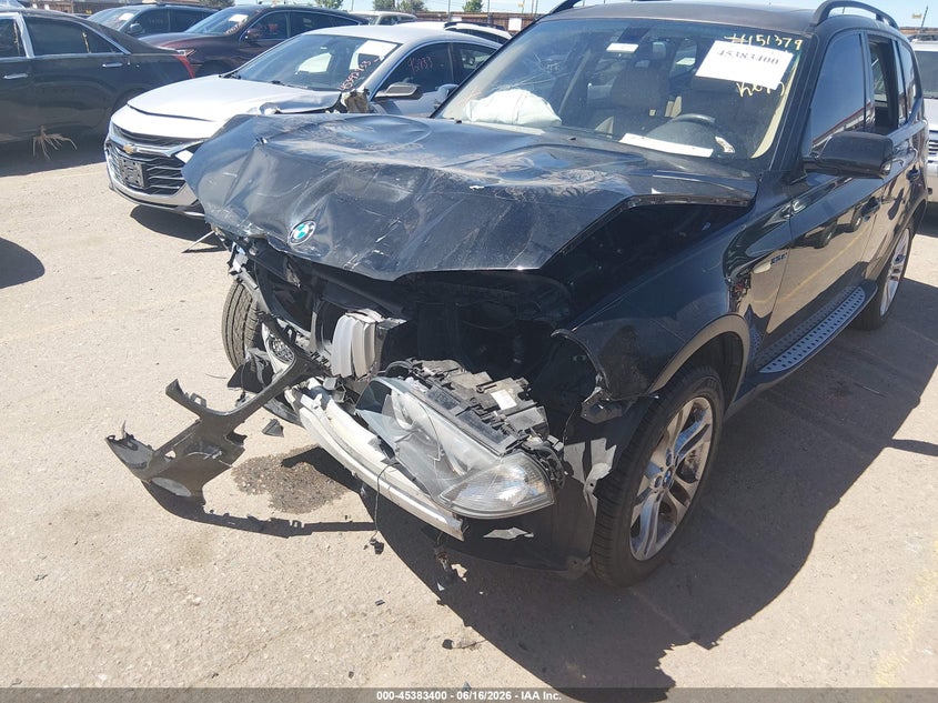 2008 BMW X3 VIN WBXPC93448WJ03894 IAAI salvage auction — FRONT END, Salvage (Colorado), sold $350 on 2026-08-04 (photo 6)