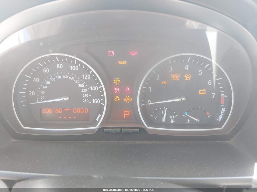 2008 BMW X3 VIN WBXPC93448WJ03894 IAAI salvage auction — FRONT END, Salvage (Colorado), sold $350 on 2026-08-04 (photo 7)