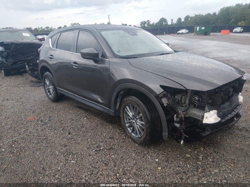 2021 Mazda Cx-5 VIN JM3KFBCM7M1451130 IAAI salvage auction — FRONT END, Salvage Title, sold $7,100 on 2026-07-18 (photo 1)