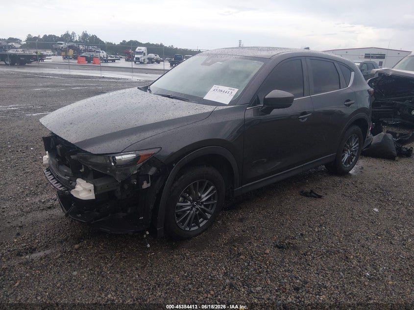 2021 Mazda Cx-5 VIN JM3KFBCM7M1451130 IAAI salvage auction — FRONT END, Salvage Title, sold $7,100 on 2026-07-18 (photo 2)