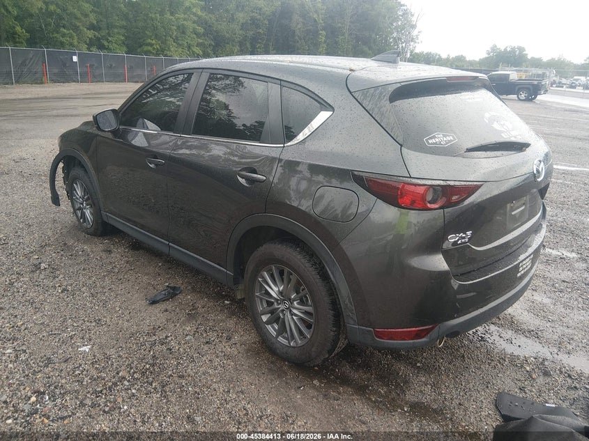 2021 Mazda Cx-5 VIN JM3KFBCM7M1451130 IAAI salvage auction — FRONT END, Salvage Title, sold $7,100 on 2026-07-18 (photo 3)