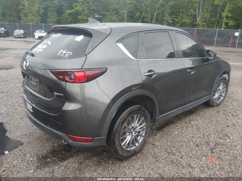 2021 Mazda Cx-5 VIN JM3KFBCM7M1451130 IAAI salvage auction — FRONT END, Salvage Title, sold $7,100 on 2026-07-18 (photo 4)