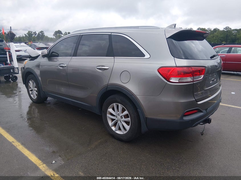 2016 Kia Sorento VIN 5XYPG4A38GG114813 IAAI salvage auction — FRONT END, Salvage (South Carolina), sold $1,150 on 2026-07-18 (photo 3)