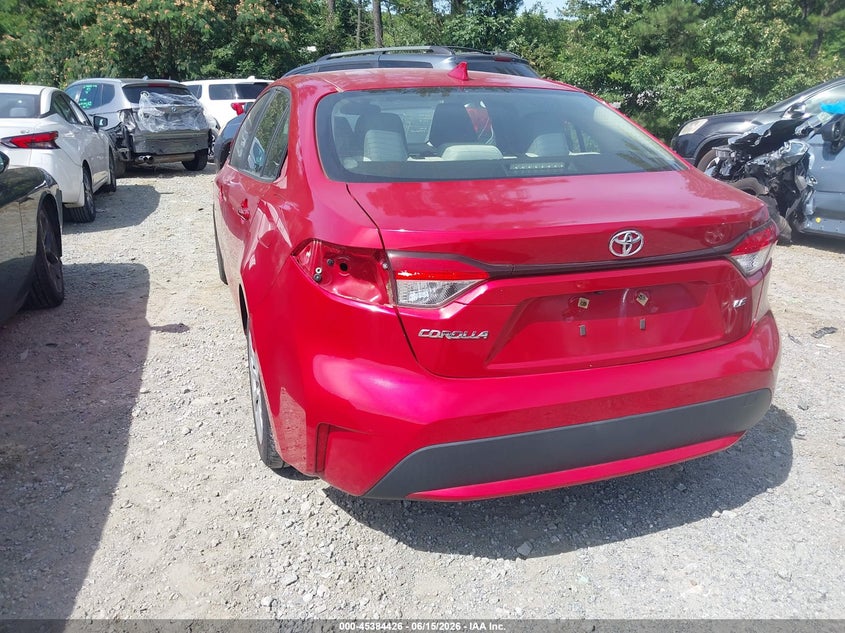 2021 Toyota Corolla VIN JTDEPMAE3MJ127473 IAAI salvage auction — FRONT END, Salvage (Georgia), sold $4,650 on 2026-07-21 (photo 3)