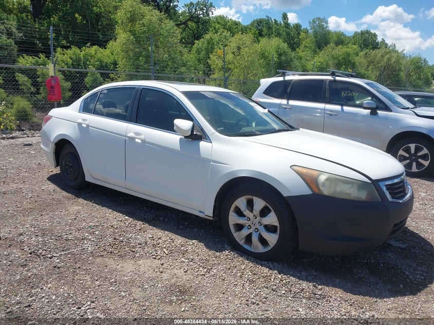 2008 Honda Accord VIN 1HGCP26868A111516 IAAI salvage auction — NORMAL WEAR, Clear (Illinois), sold $450 on 2026-07-19 (photo 1)