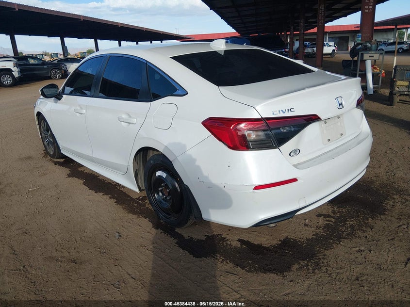 2022 Honda Civic VIN JHMFE1F78NX010049 IAAI salvage auction — FRONT END, Salvage (Arizona), sold $2,050 on 2026-07-28 (photo 3)