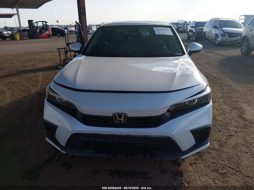 2022 Honda Civic VIN JHMFE1F78NX010049 IAAI salvage auction — FRONT END, Salvage (Arizona), sold $2,050 on 2026-07-28 (photo 6)