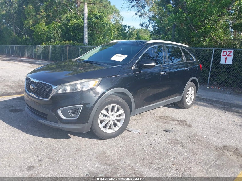 2018 Kia Sorento VIN 5XYPG4A36JG375414 IAAI salvage auction — REAR END, Rebuildable (Florida), sold $2,550 on 2026-07-13 (photo 2)