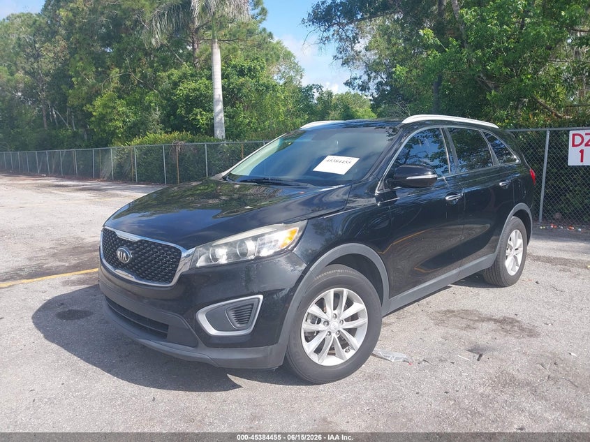 2018 Kia Sorento VIN 5XYPG4A36JG375414 IAAI salvage auction — REAR END, Rebuildable (Florida), sold $2,550 on 2026-07-13 (photo 6)
