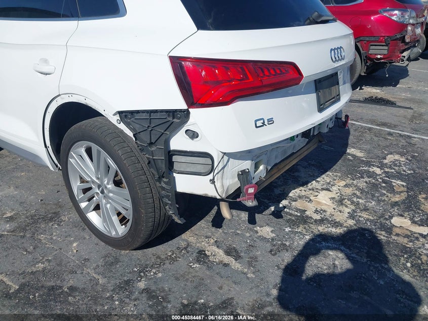 2019 Audi Q5 VIN WA1BNAFY8K2040972 IAAI salvage auction — REAR END, Salvage (California), sold $10,100 on 2026-07-09 (photo 6)