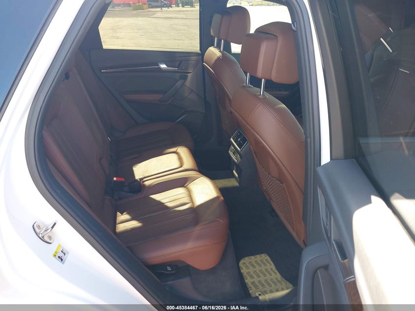 2019 Audi Q5 VIN WA1BNAFY8K2040972 IAAI salvage auction — REAR END, Salvage (California), sold $10,100 on 2026-07-09 (photo 8)