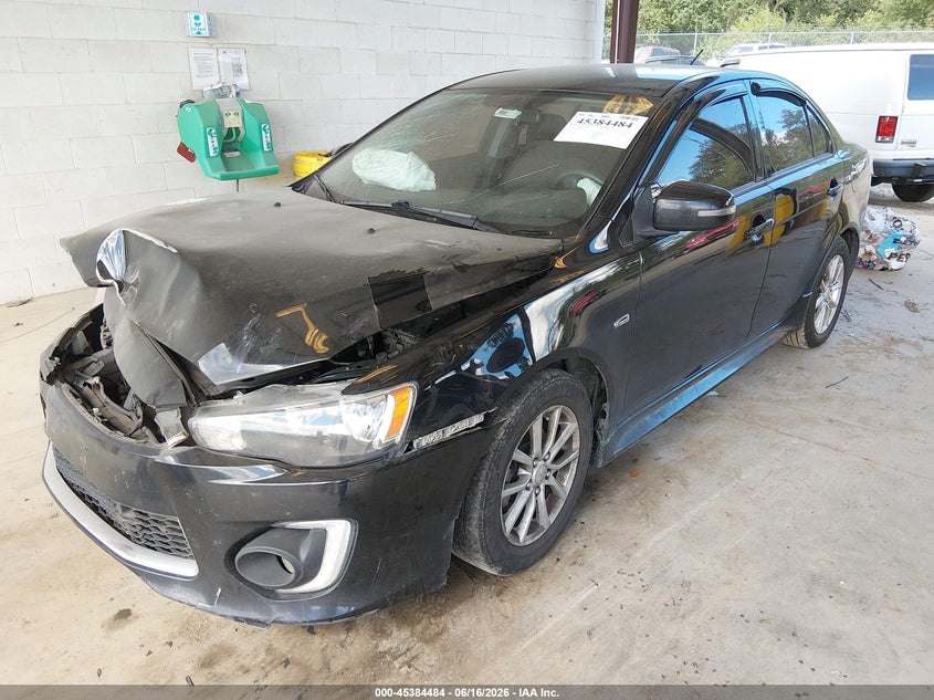 2016 Mitsubishi Lancer VIN JA32U2FU4GU002810 IAAI salvage auction — FRONT END, Bill Of Sale (Washington), sold $550 on 2026-07-08 (photo 2)