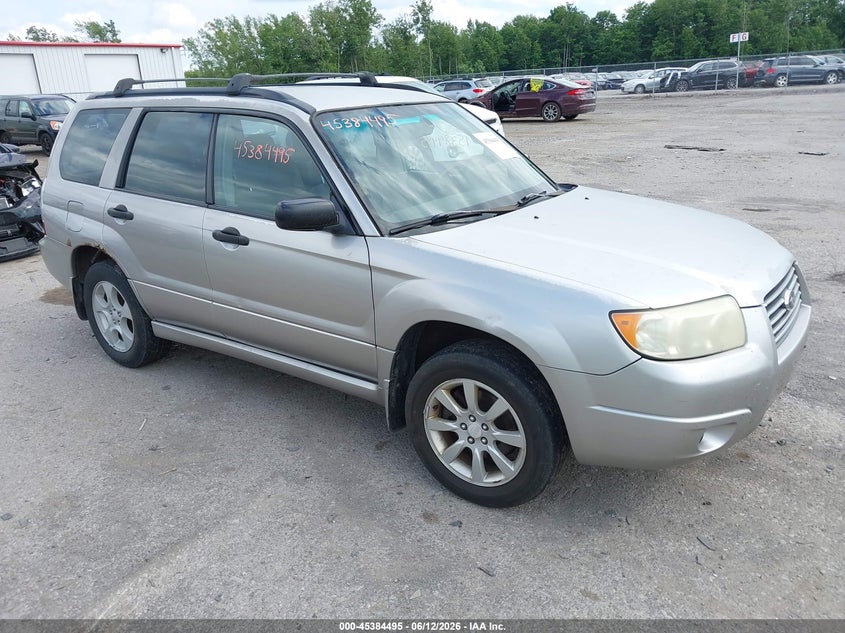 2007 Subaru Forester VIN JF1SG63687G710620 IAAI salvage auction — NORMAL WEAR, Clear (New York), sold $425 on 2026-07-14 (photo 1)