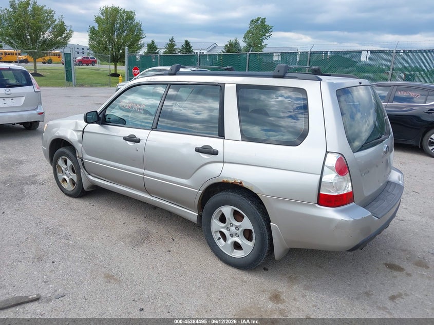 2007 Subaru Forester VIN JF1SG63687G710620 IAAI salvage auction — NORMAL WEAR, Clear (New York), sold $425 on 2026-07-14 (photo 3)