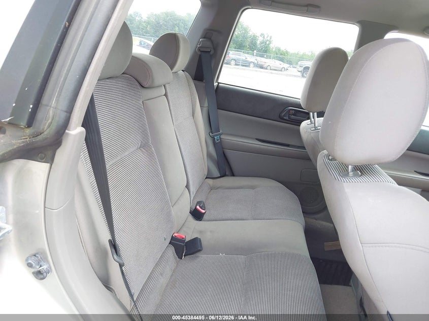 2007 Subaru Forester VIN JF1SG63687G710620 IAAI salvage auction — NORMAL WEAR, Clear (New York), sold $425 on 2026-07-14 (photo 8)