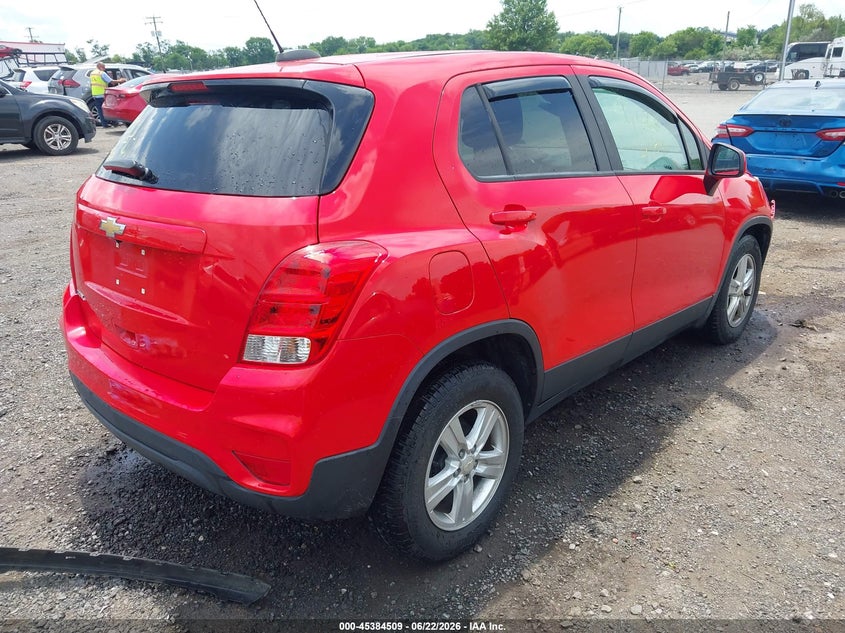 2020 Chevrolet Trax VIN KL7CJKSB0LB342414 IAAI salvage auction — SIDE, Salvage (Virginia), sold $1,375 on 2026-07-07 (photo 4)