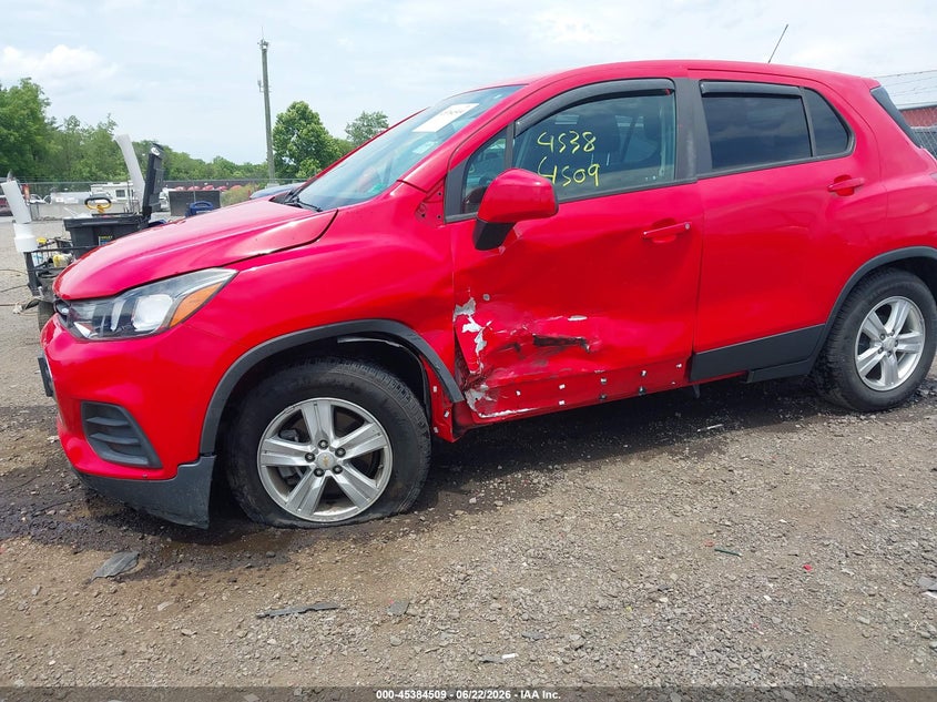 2020 Chevrolet Trax VIN KL7CJKSB0LB342414 IAAI salvage auction — SIDE, Salvage (Virginia), sold $1,375 on 2026-07-07 (photo 6)