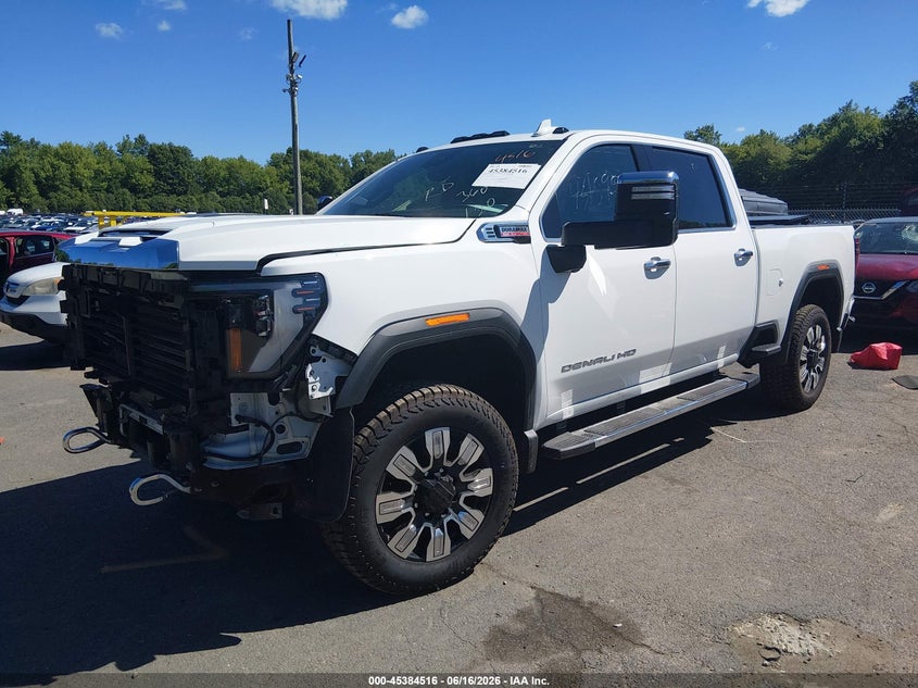 2024 Gmc SIERRA VIN 1GT49REY8RF104451 IAAI salvage auction — RIGHT FRONT, Salvage Title, sold $16,100 on 2026-07-30 (photo 2)