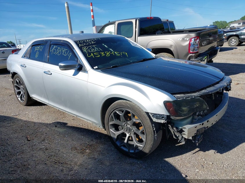 2012 Chrysler 300c VIN 2C3CCAPT7CH238121 IAAI salvage auction — FRONT END, Salvage (Indiana), sold $1,100 on 2026-09-11 (photo 1)