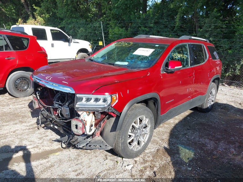 2021 Gmc Acadia VIN 1GKKNMLS8MZ134307 IAAI salvage auction — FRONT END, Salvage (Indiana), sold $6,300 on 2026-08-20 (photo 2)