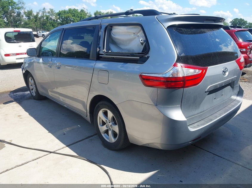 2017 Toyota Sienna VIN 5TDKZ3DC0HS810404 IAAI salvage auction — FRONT END, Salvage (Ohio), sold $25 on 2026-07-27 (photo 3)