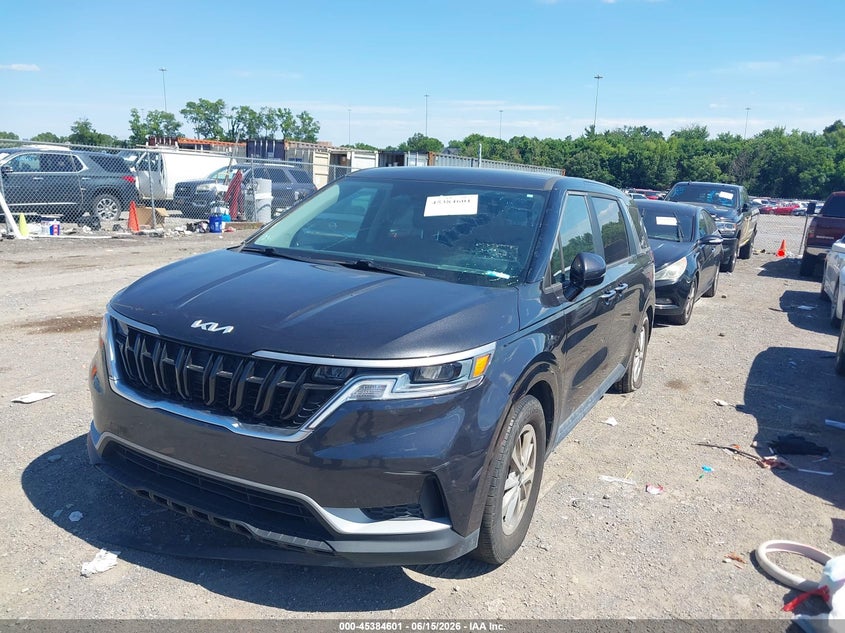 2022 Kia Carnival VIN KNDNB4H33N6185008 IAAI salvage auction — THEFT, Clear (Tennessee), sold $10,600 on 2026-07-16 (photo 6)