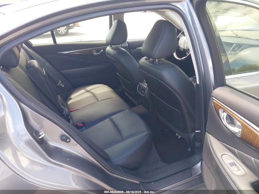 2019 Infiniti Q50 VIN JN1EV7ARXKM555100 IAAI salvage auction — FRONT END, Salvage (Connecticut), sold $1,750 on 2026-07-23 (photo 8)