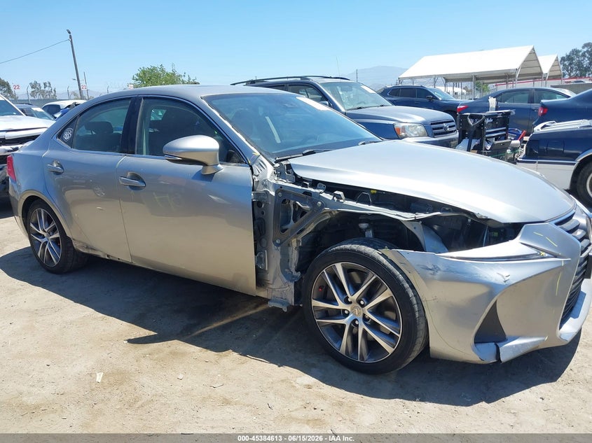 2020 Lexus Is VIN JTHAA1D29L5105774 IAAI salvage auction — RIGHT FRONT, Salvage (California), sold $9,650 on 2026-07-29 (photo 6)