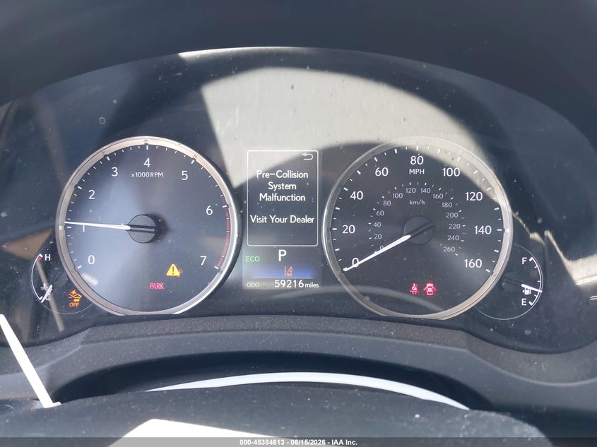 2020 Lexus Is VIN JTHAA1D29L5105774 IAAI salvage auction — RIGHT FRONT, Salvage (California), sold $9,650 on 2026-07-29 (photo 7)