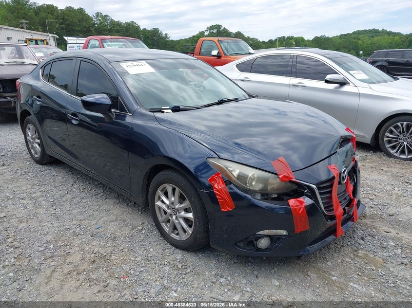 2015 Mazda 3 VIN JM1BM1V75F1227857 IAAI salvage auction — FRONT END, Salvage (Georgia), sold $1,500 on 2026-07-28 (photo 1)