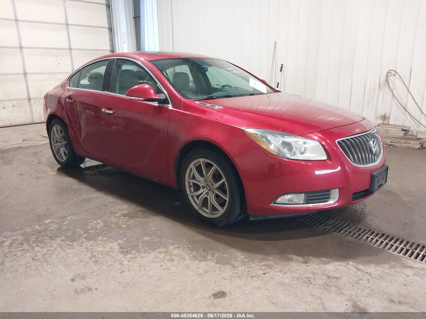 2013 Buick Regal VIN 2G4GT5GV1D9249600 IAAI salvage auction — REAR END, Salvage (Iowa), sold $1,750 on 2026-07-19 (photo 1)