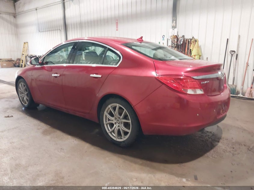 2013 Buick Regal VIN 2G4GT5GV1D9249600 IAAI salvage auction — REAR END, Salvage (Iowa), sold $1,750 on 2026-07-19 (photo 3)