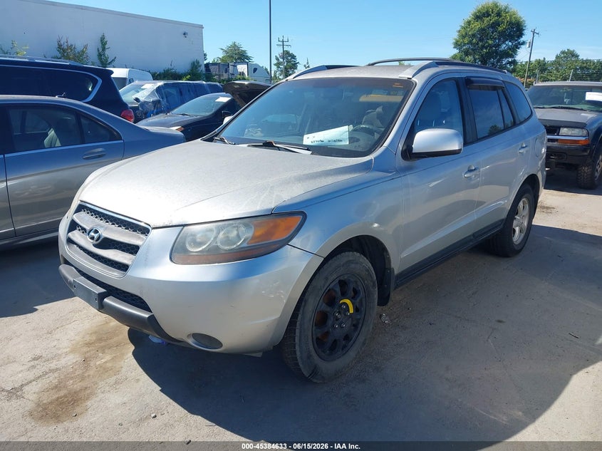 2007 Hyundai Santa fe VIN KM8SG13D07U136684 IAAI salvage auction — NORMAL WEAR, Clear (South Carolina), sold $775 on 2026-07-13 (photo 2)