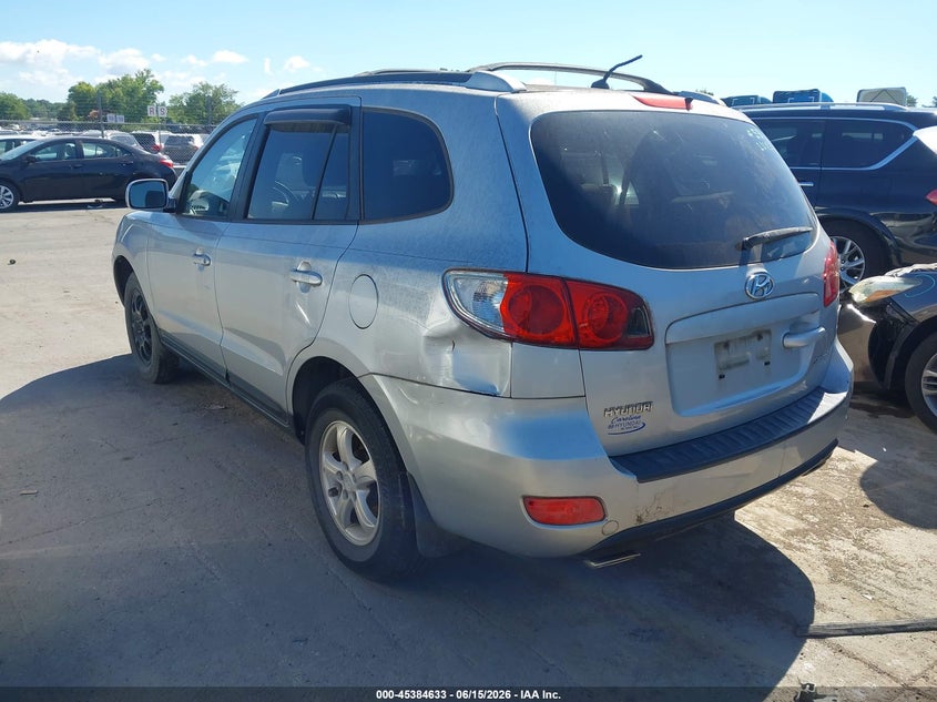 2007 Hyundai Santa fe VIN KM8SG13D07U136684 IAAI salvage auction — NORMAL WEAR, Clear (South Carolina), sold $775 on 2026-07-13 (photo 3)