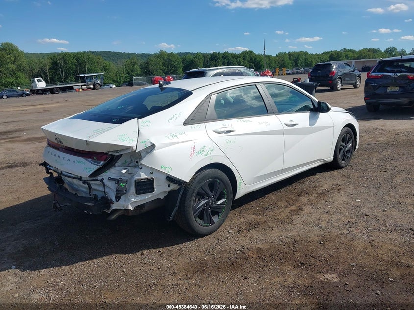2023 Hyundai Elantra VIN 5NPLM4AG3PH086907 IAAI salvage auction — REAR END, Salvage (Idaho), sold $5,100 on 2026-07-09 (photo 4)