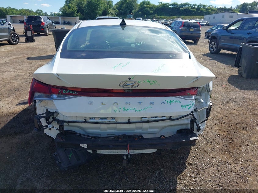 2023 Hyundai Elantra VIN 5NPLM4AG3PH086907 IAAI salvage auction — REAR END, Salvage (Idaho), sold $5,100 on 2026-07-09 (photo 6)