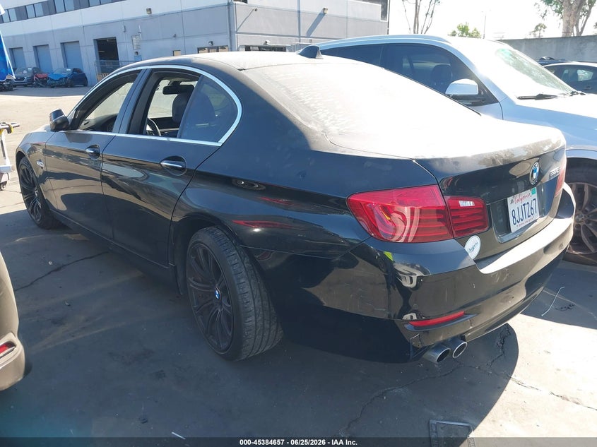 2015 BMW 5er VIN WBA5A5C56FD522167 IAAI salvage auction — LEFT REAR, Salvage Title, sold $1,950 on 2026-07-15 (photo 3)