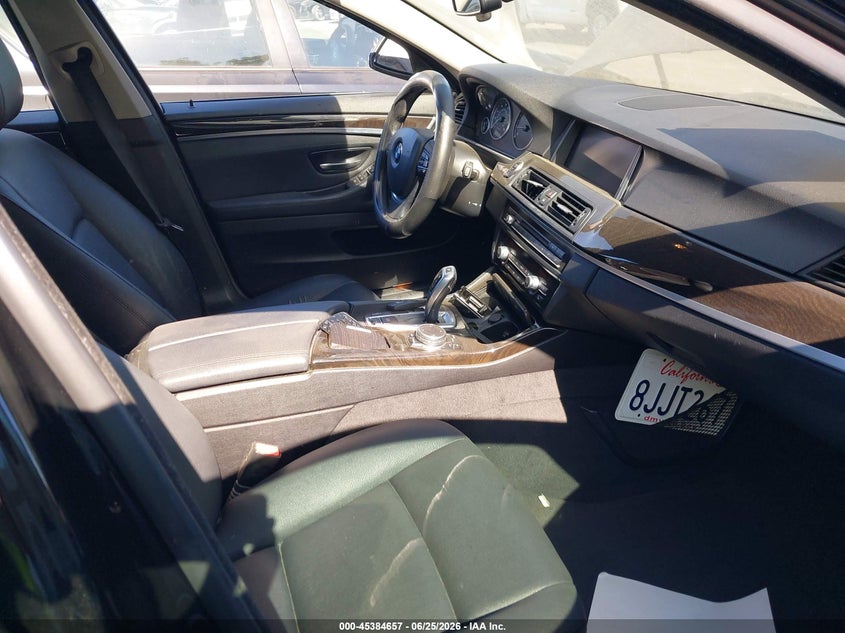 2015 BMW 5er VIN WBA5A5C56FD522167 IAAI salvage auction — LEFT REAR, Salvage Title, sold $1,950 on 2026-07-15 (photo 5)
